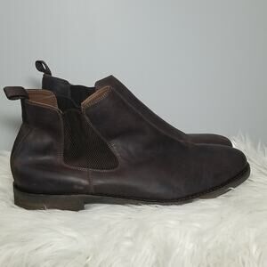 New! Warfield & Grand Brown Leather Chelsea Boot